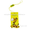 Cute Hang Tag, Made of High Quality Paper, Cheap Price, OEM Orders are Available